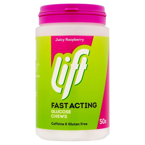 Lift Raspberry Fast-Acting Glucose 