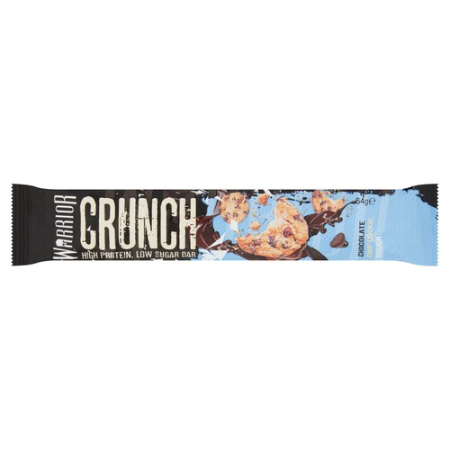 Warrior Crunch Choc Chip Cookie Dough Bar 