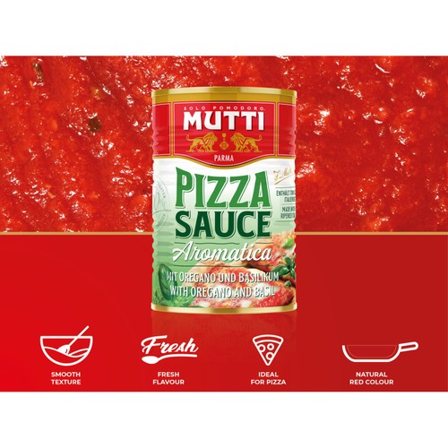 Mutti Pizza Sauce Aromatica 400g
