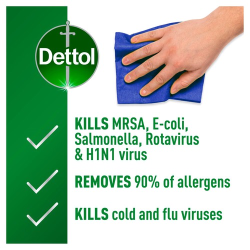 Dettol Antibacterial Disinfectant Surface Cleaning Spray Lime & Mint