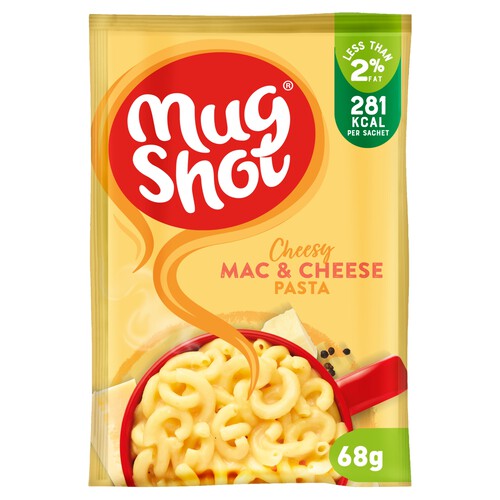 Mug Shot Pasta Macaroni Cheese 