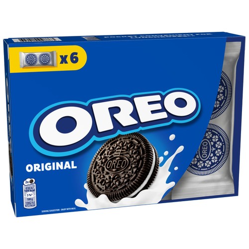 OREO Lunchbox Vanilla Cookies 6 Pack Multipack 