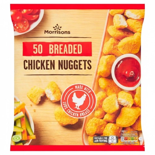 Morrisons breaded chicken nuggets
