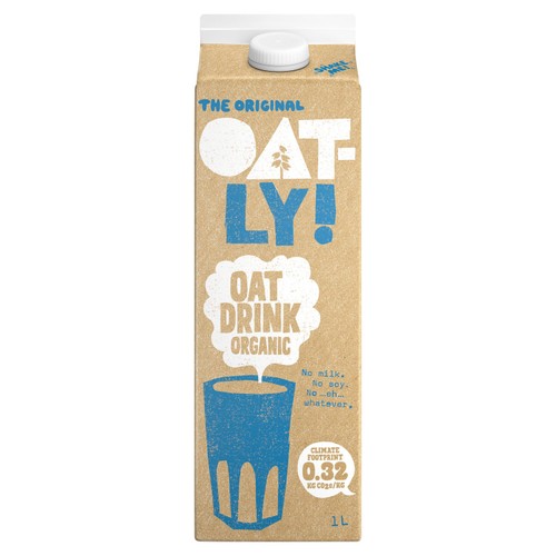 Oatly Oat Drink Organic Chilled 1L