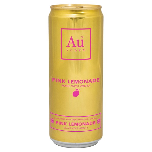 Au Vodka Pink Lemonade 330ml