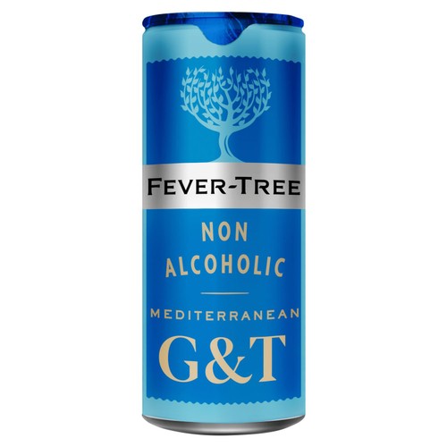 Fever-Tree Non Alcoholic Mediterranean Gin & Tonic 250ml