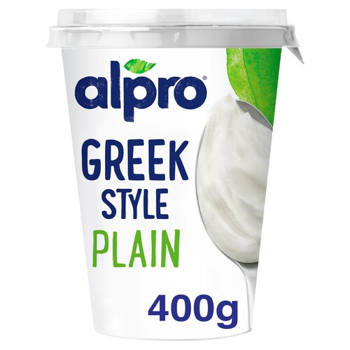 Alpro Greek Style Plain Yoghurt Alternative 