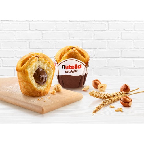 Nutella Chocolate & Hazelnut Muffins