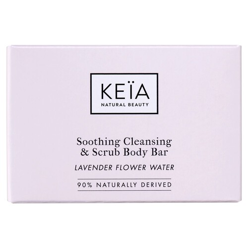 Keia Soothing Cleansing & Scrub Body Bar Lavender 