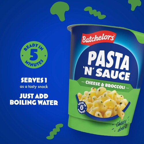Batchelors Cheese, Leek & Ham Flavour Pasta'n Sauce 65g