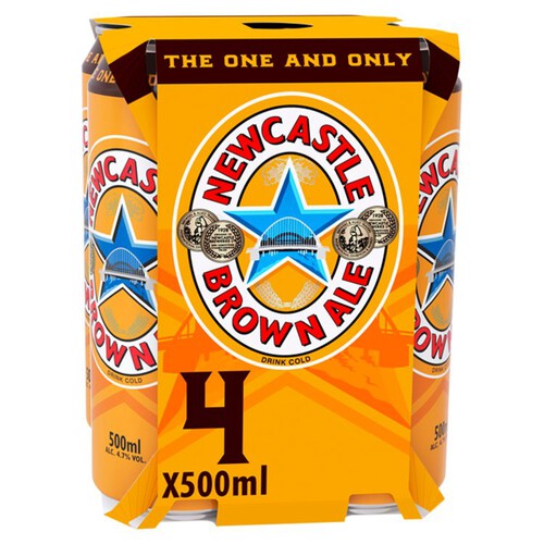 Newcastle Brown Ale Cans