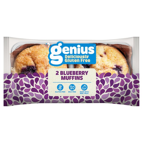 Genius Gluten Free Blueberry Muffins