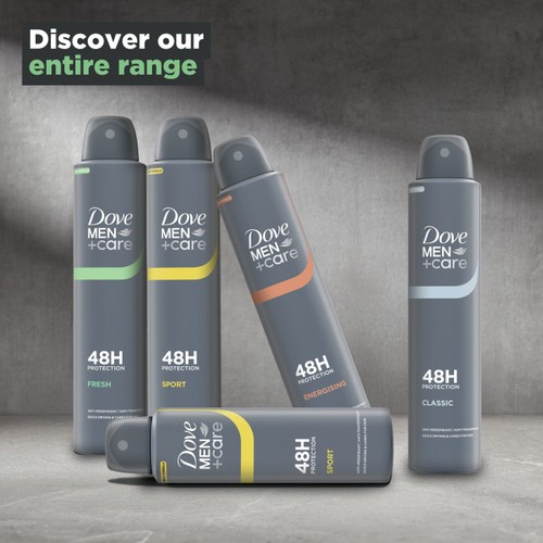 Dove Men + Care Antiperspirant Deodorant Fresh Aerosol 200ml