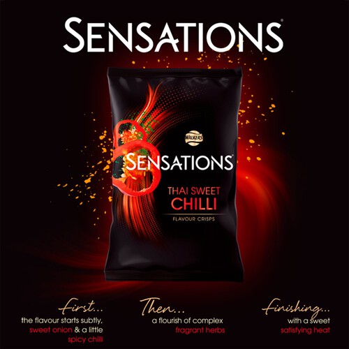 Walkers Sensations Thai Sweet Chilli Multipack Crisps