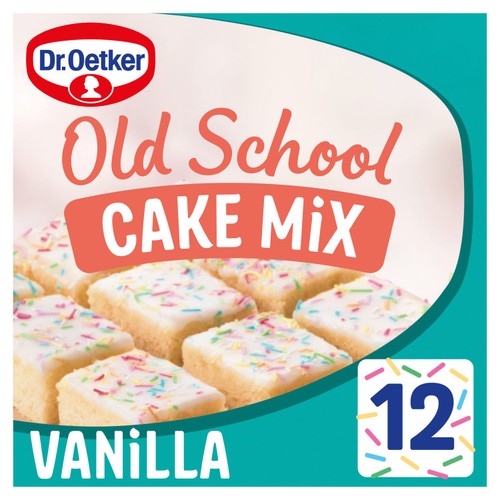 Dr. Oetker Vanilla Old School Traybake  Mix
