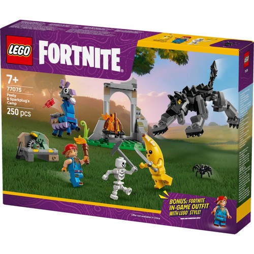 Lego Fortnite Peely & Sparkplug's Camp 77075
