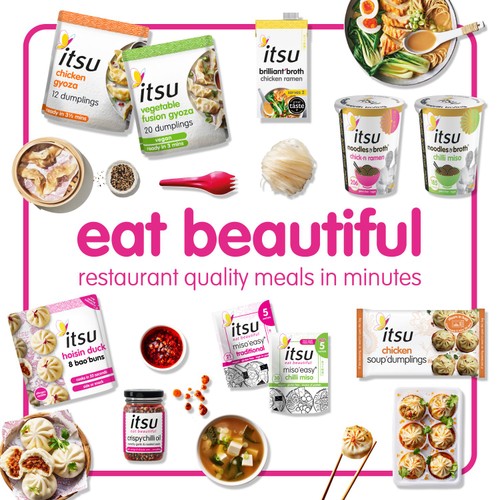 itsu 6 spicy chicken soup dumplings 168g