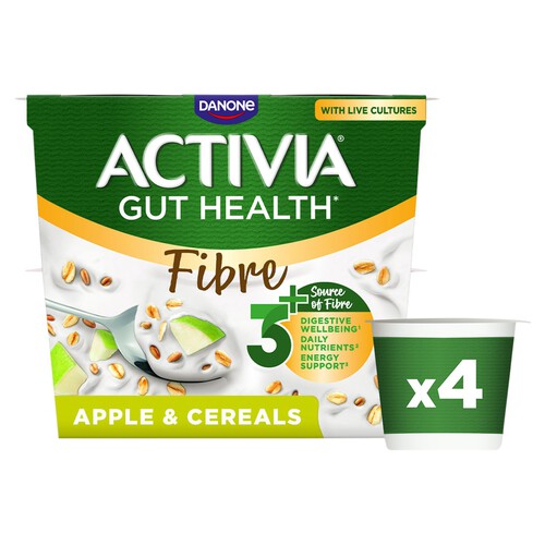 Activia Fibre Apple & Cereal