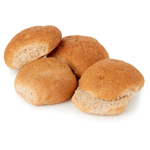 Market Street Medium Wholemeal Baps 