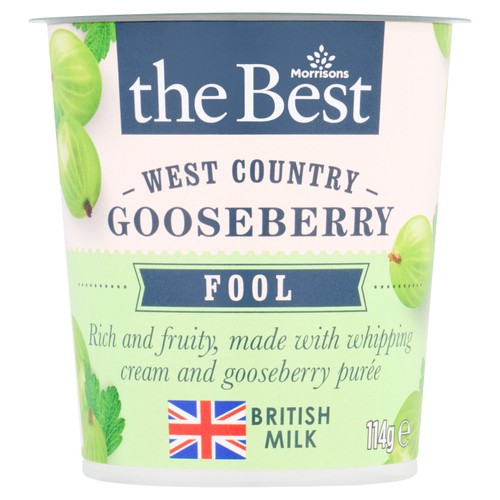 Morrisons The Best Gooseberry Fool 114g