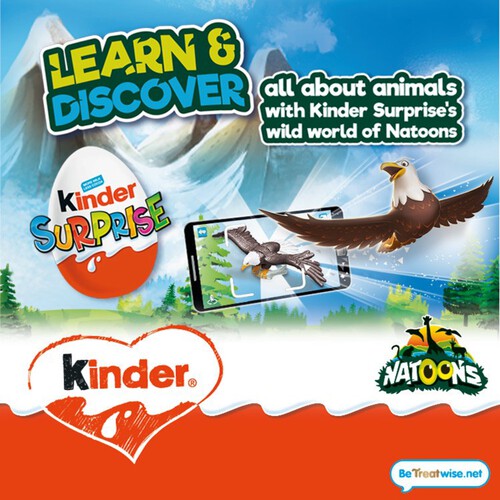 Kinder Surprise Milk Chocolate Single Egg Natoons