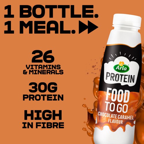 Arla Protein Chocolate & Caramel Food To Go Drink