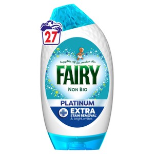 Fairy Platinum Non Bio Washing Gel 27 Washes