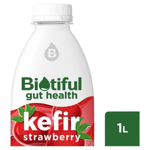 Biotiful Gut Health Kefir Drink Strawberry 1L
