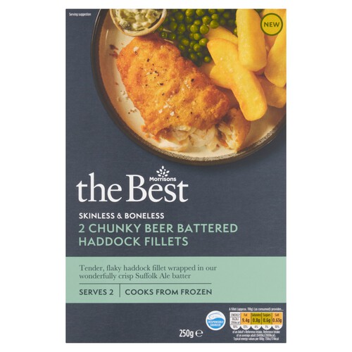 Morrisons The Best Beer Batter Haddock