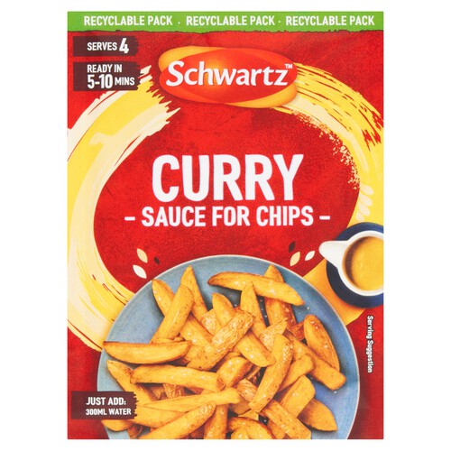 Schwartz Curry Sauce For Chips Mix