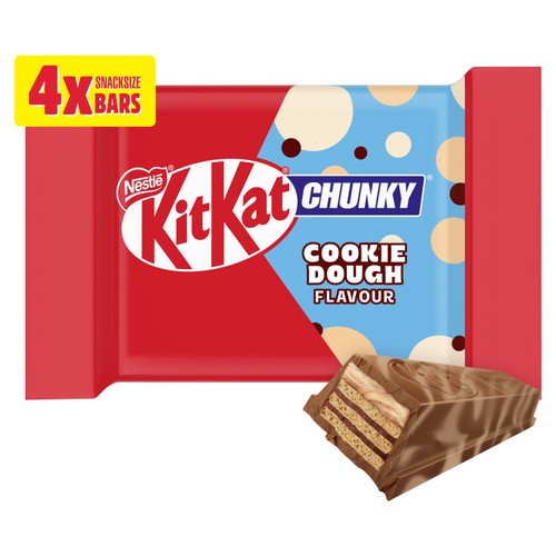 Kit Kat Chunky Cookie Dough Multipack 4 x 34g