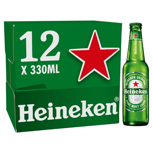 Heineken Premium Lager Beer Bottles