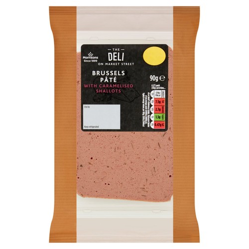 Morrisons brussels pate with shallots