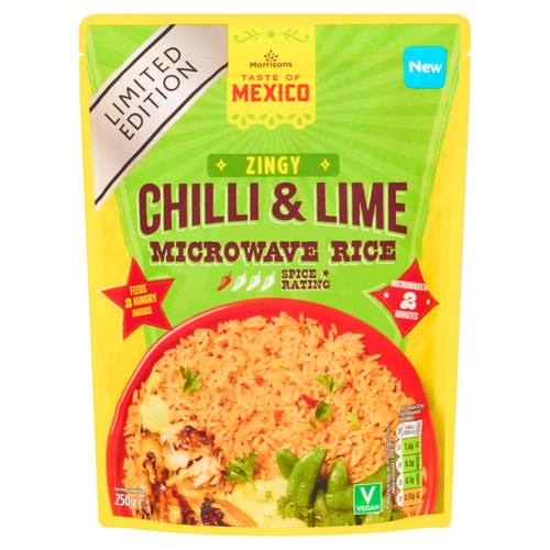 Morrisons Chilli & Lime Rice 