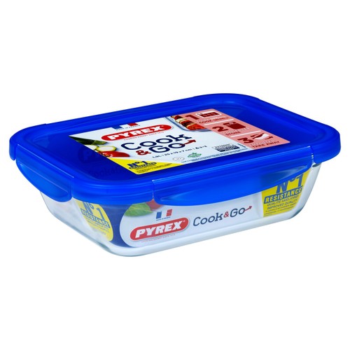 Pyrex Medium Rectangular Dish With Clip Lid 