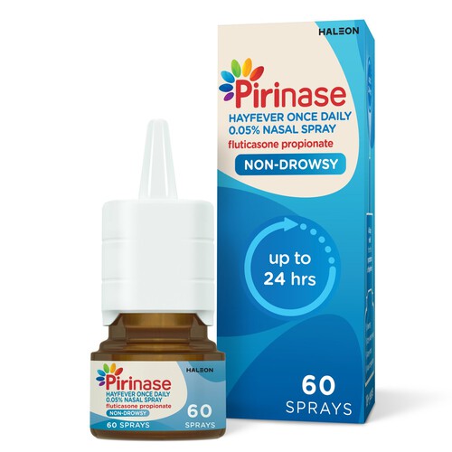 Pirinase Hayfever & Allergy Once Daily Decongestant Nasal Spray