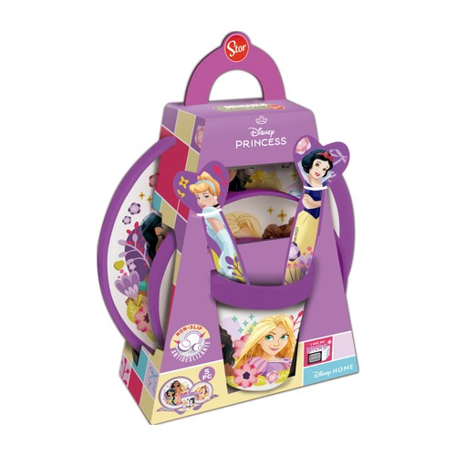 Disney non slip bicolor premium set princess courageous heart