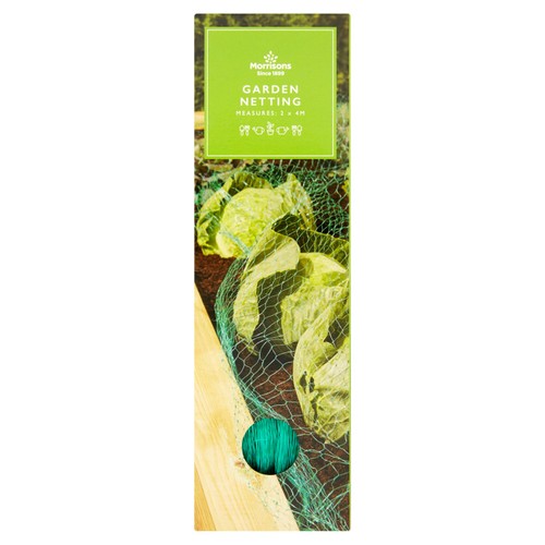 Morrisons Nutmeg Garden Netting Mesh 2 X 4m