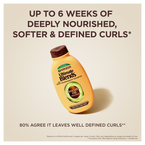 Garnier Ultimate Blends Avocado Shampoo   300ml