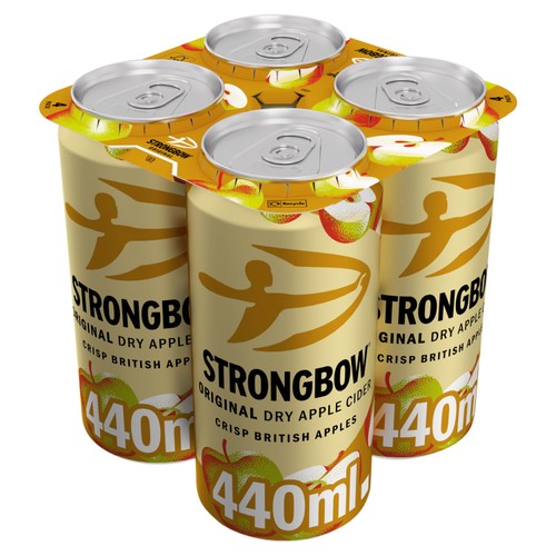 Strongbow Original Cider Cans 4x440ml
