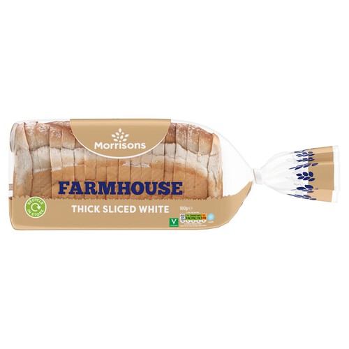 Morrisons White Farmhouse Loaf 