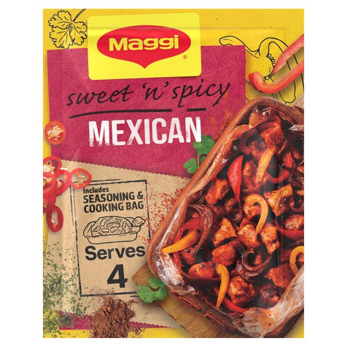 Maggi Juicy Mexican Chicken Herb and Spice Seasoning Mix