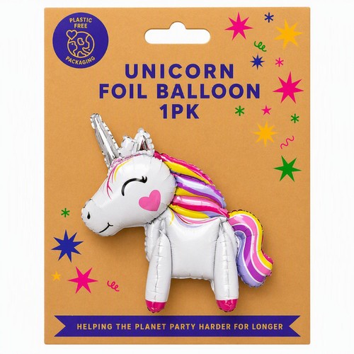 Mad Party Unicorn Foil Balloon