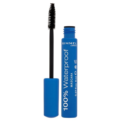 Rimmel London 100% Waterproof Mascara Brown Black