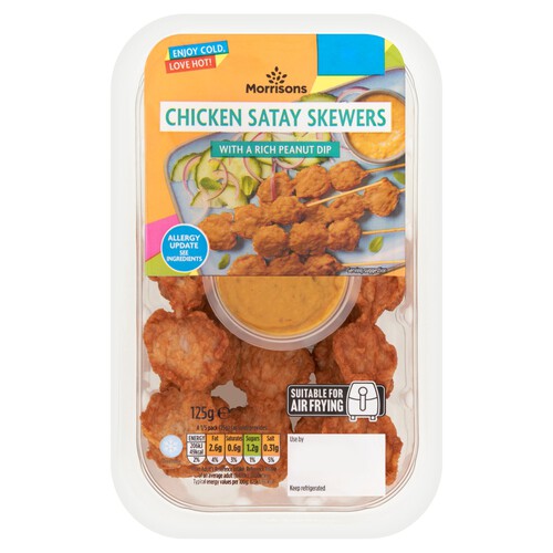 Morrisons Chicken Satay Skewers