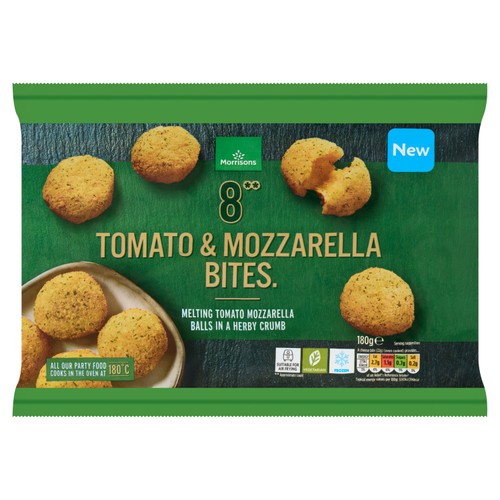Morrisons 8 Tomato & Mozzarella Bites 180g