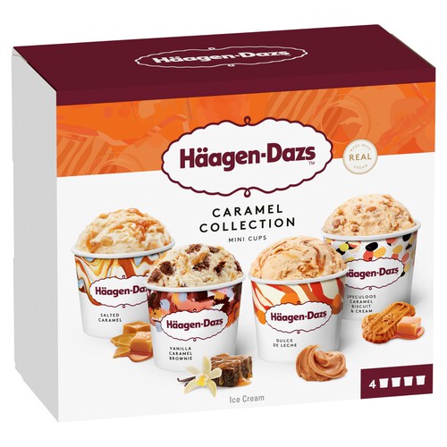 Haagen-Dazs Caramel Collection Ice Cream Mini Cups