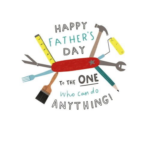 Dad Multi Tool Father's Day Card