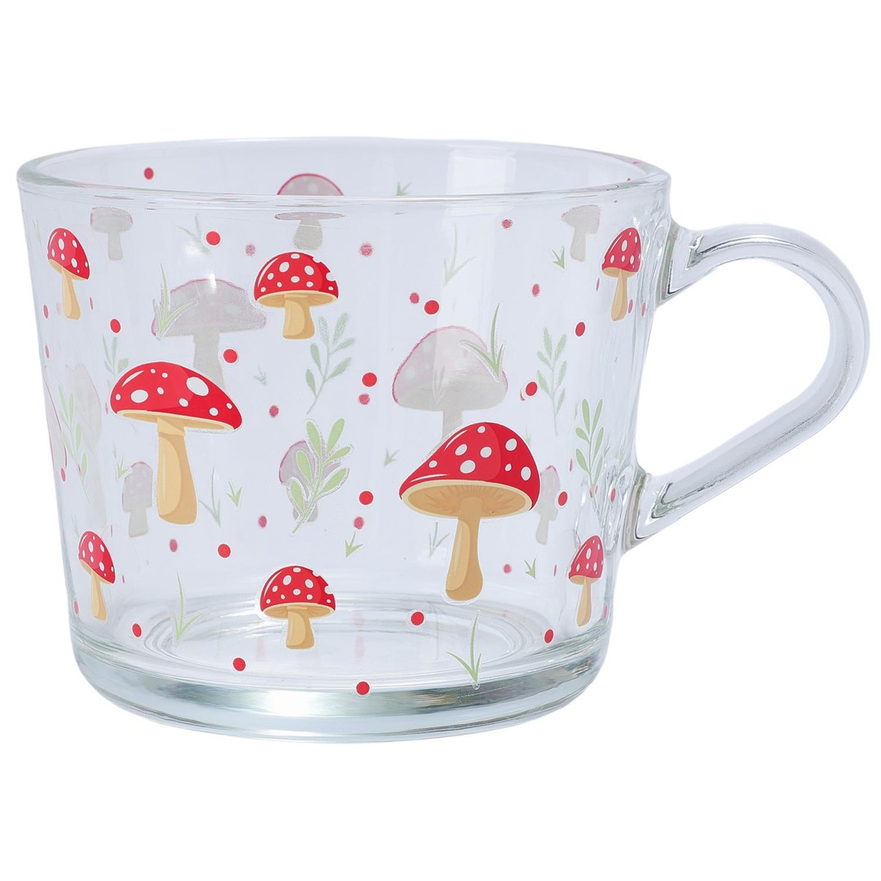 Nutmeg Home Toadstool Glass Mug