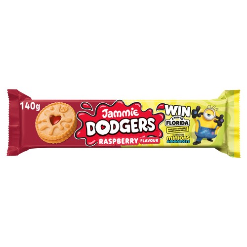 Jammie Dodgers Raspberry Flavoured Biscuits